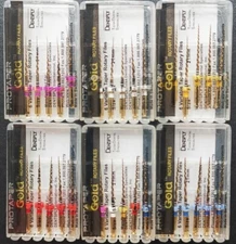 Protaper Gold Rotary Files 21mm Dentsply Tulsa Assorted Endodontics