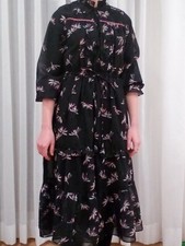 Women's Black Printed Dress Brand New Size Small
