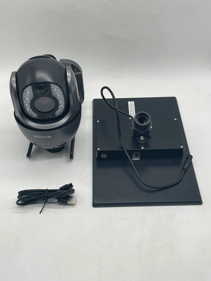 SOLIOM Security Cameras Wireless Outdoor, 5MP 4G LTE Cellular ''read'' - Image 2 of 4