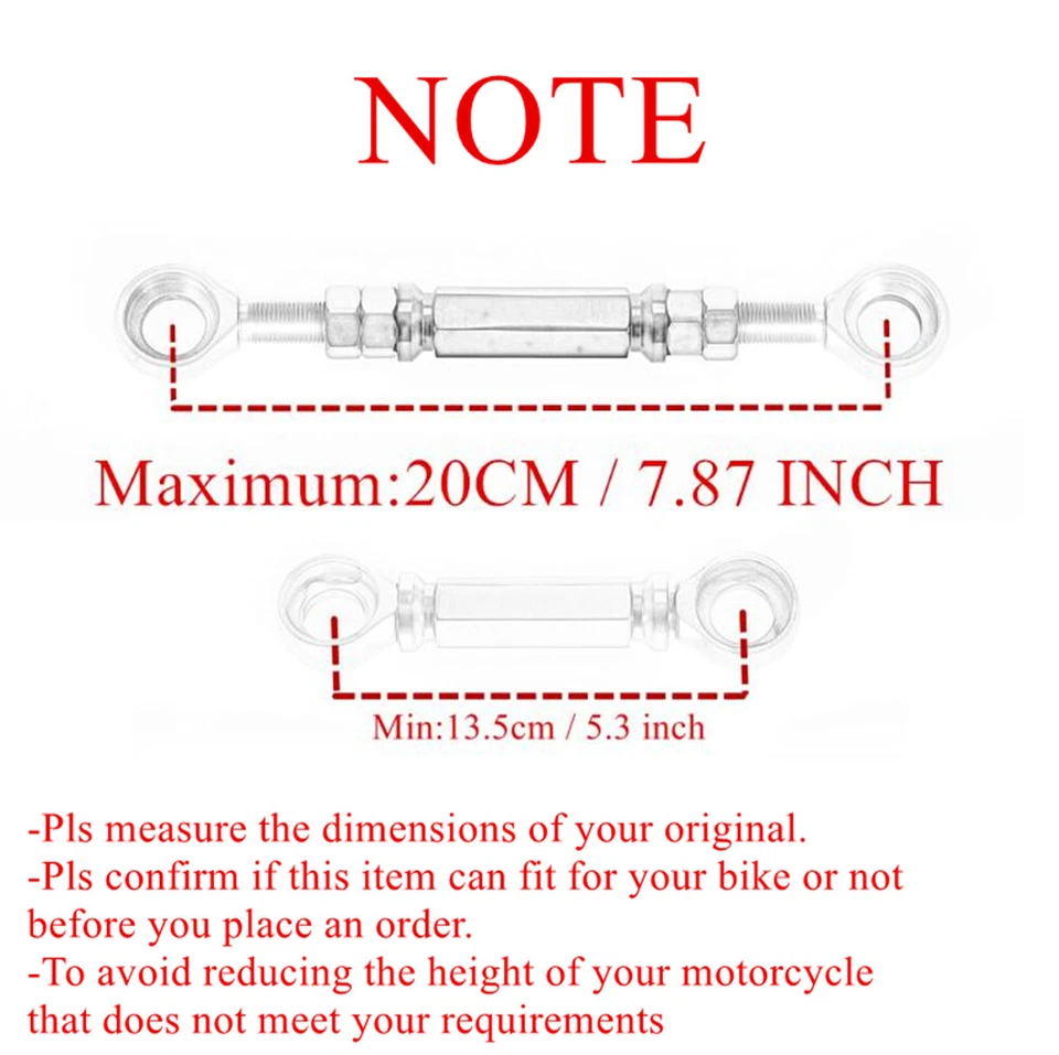 Eslabón de descenso de suspensión ajustable para Yamaha FZR1000 1989-1995 FZS600 98-2002 Foto 2 de 4