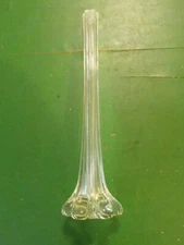 11.5" tall Glass Bud Vase  (KM 3-2)
