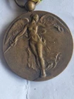 WWII VICTORY MEDAL ART NOUVEAU