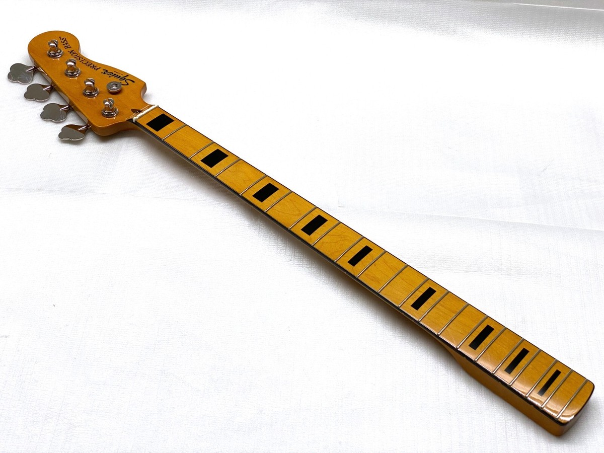 Squier P-Bass ネック Genuine Fender Squier Precision P BASS NECK Maple Electric