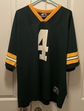 Vintage 90s Logo Athletic Green Bay Packers Brett Favre #4 Men’s Jersey Size 2XL