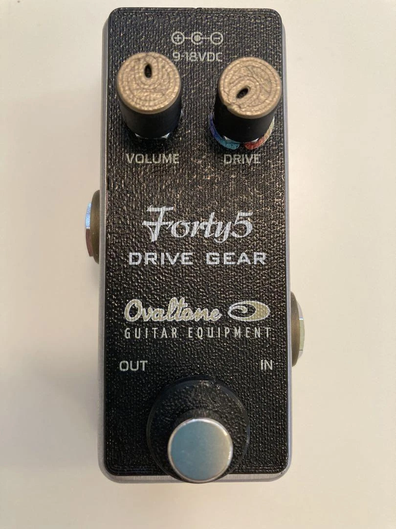 Ovaltone Forty 5 DRIVE GEAR Mini Effector Overdrive Guitar Pedal 