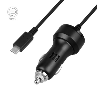 DC 5V 3A USB Type-C Car Adapter Charger for Raspberry Pi 4 Model Power Supply