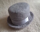 Hat, Cylinder Shape, Hand Felted, For About 15 - 20 Cm Bear, Gelibären