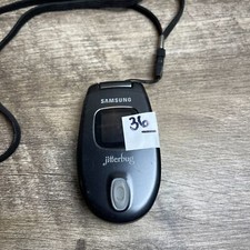 Samsung Jitterbug J SPH-A310 Black 2.1" Screen Single SIM GreatCall Cell Phone