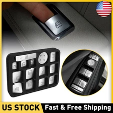 Car Door Armrest Window Switch Button Cover Trim Fit for Mercedes Benz CLA250 US