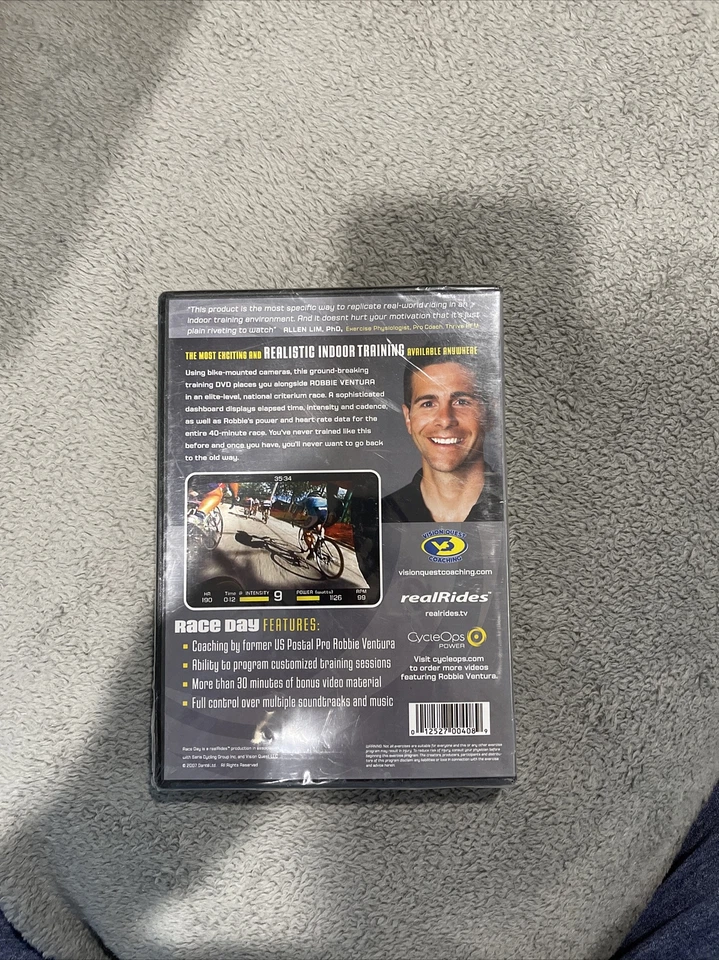 RACE DAY w/Robbie Ventura-Real Rides,Vision Quest Coaching-DVD,2007 - Image 2 of 2