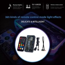 PC RGB Hub with 6-pin ARGB Fan Support and 2x 4-pin LED Strip Compatibility