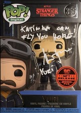 JSA COA Nikola Djuricko signed Yuri Funko Pop Stranger Things 2000 Pieces White