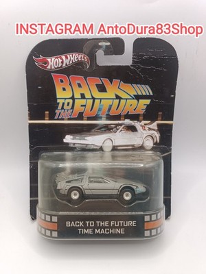 Hot Wheels Back To The Future Time Machine Retro 1:64 