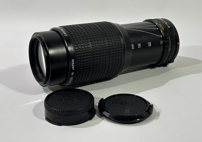 Retro Canon-Zoom Objektiv Kamera Zubehör FD 75-200mm 1:4,5 Lens Made in Japan