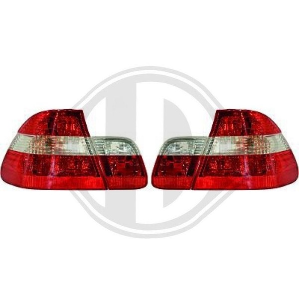 1X Heckleuchtensatz Diederichs 1214496 Hd Tuning FüR-image