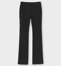 BEST CHOISE Du.luth Women's NoGA Naturale Cotton Bootcut Pants, Jet Black