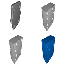 Carrello Piano per Stampante 3D ANET BLV 3xMGN12 Guida Montaggio Upgrade