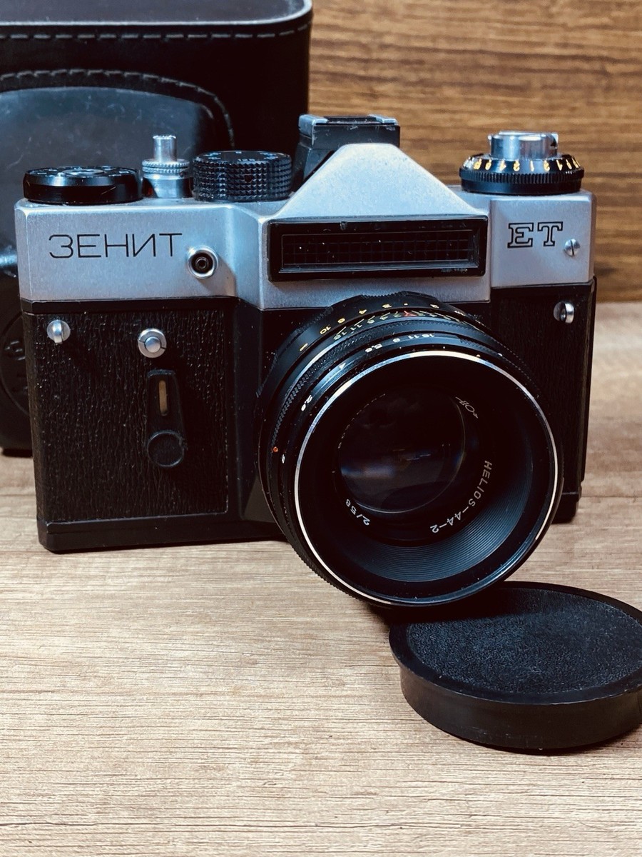 Camera Zenit ET Lens Helios-44-2 2/58 Instruction USSR Soviet