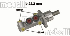 For Volkswagen 1988-2008 Master Cylinder Metelli 1 Year Warranty