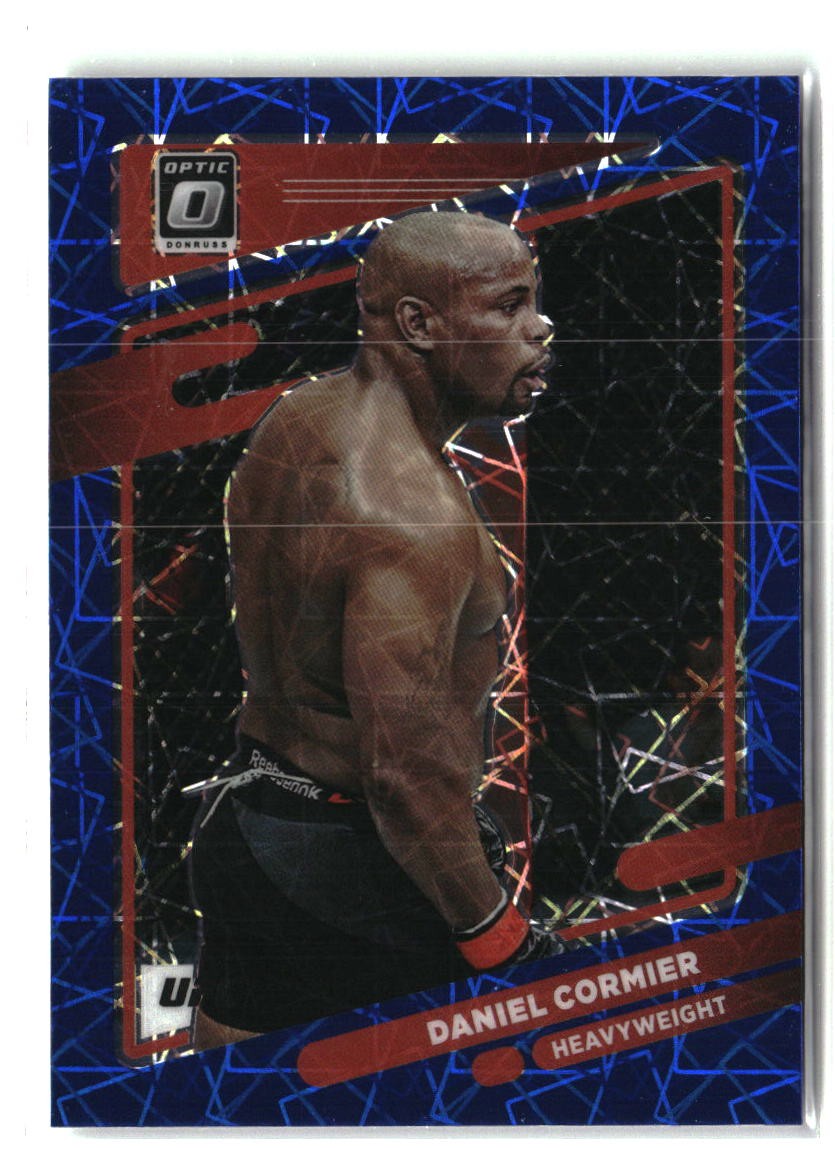 2022 Donruss Optic UFC #93 Daniel Cormier Blue Velocity