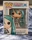 Funko POP! Rocks 39 Hatsune Miku Hot Topic Exclusive Vinyl Figure NEW