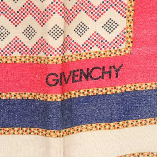 Givenchy Large Scarf Stole All Over Pattern Logo … - image 3