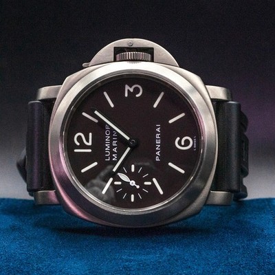 Panerai Luminor Marina PAM00061 44mm Titanium Brown Dial Manual 2001