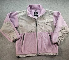 North Face Fleece Youth L Jacket Long Sleeve Full Zip Lightweight Outdoor