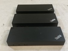 lot of 3 LENOVO THINKPAD THUNDERBOLT 3 DOCKING STATION DBB9003L1 NS I2B