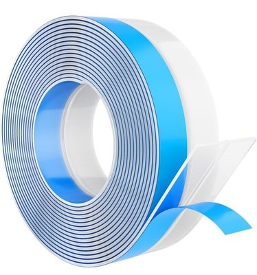 Silicone Weather Stripping Door Seal, 20ft Clear Draft Stopper for Gaps