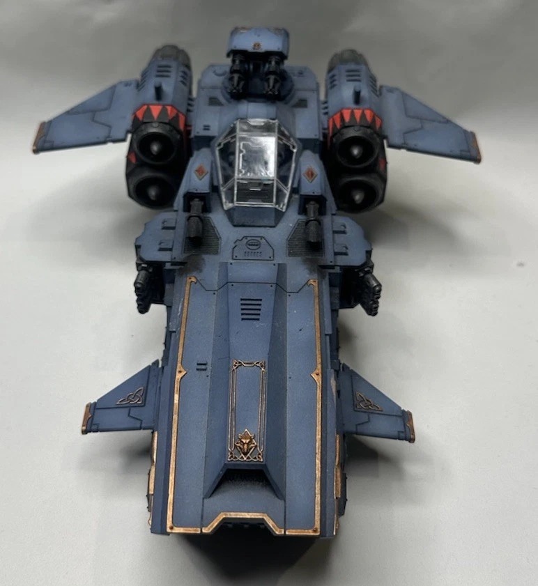 Stormwolf Gunship Warhammer 40k Space Wolves Space Marines Painted Game Workshop - Image 2 of 4