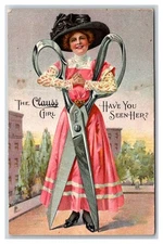 Roanoke VA Cycle Co. The Clauss Sewing Scissors Girl Singer Add