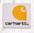 CARHARTT LOGO EMBROIDERED IRON OR SEW ON PATCH 2.75"X2.75" FREE SHIPPING