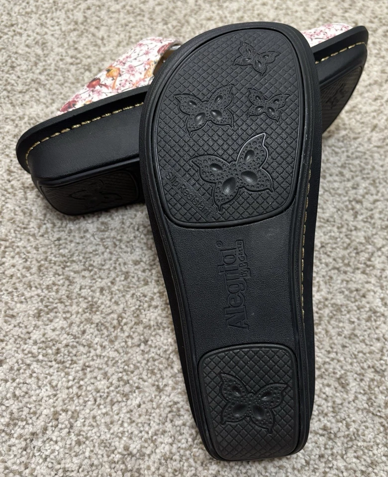 Alegria классический кардинал птица медсестра сабо мул туфли новый кожаный 38 - США 7,5 8 - Изображение 4 из 4