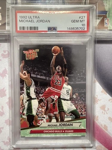 1992-93 Fleer Ultra Michael Jordan #27 PSA 10 Gem Mint