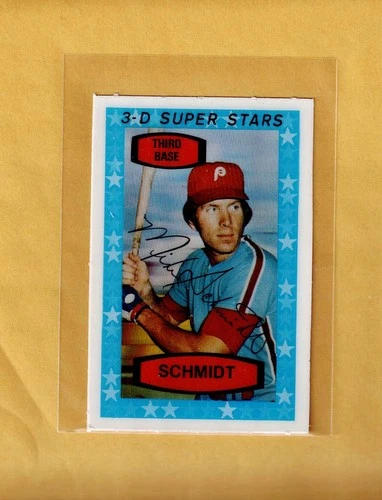 1975 KELLOGG'S #56 MIKE SCHMIDT PHILLIES SHARP CENTERED PLEASE READ