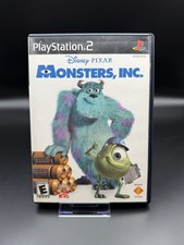Monsters, INC. Sony PlayStation 2 Video Game (Disney-Pixar) W/ Manual - Tested