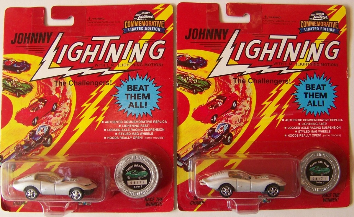 1995 Johnny Lightning Challengers Custom Mako Shark Limited