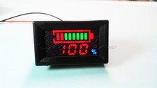 12V Digital LED Acid Lead Batteries Indicator Battery Capacity Tester Voltmeter
