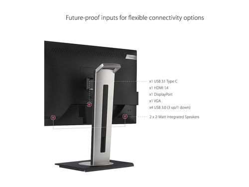 Viewsonic VG2755-2K 27" WQHD 2560 x 1440 WLED Height Adjustable IPS Monitor - Picture 6 of 12