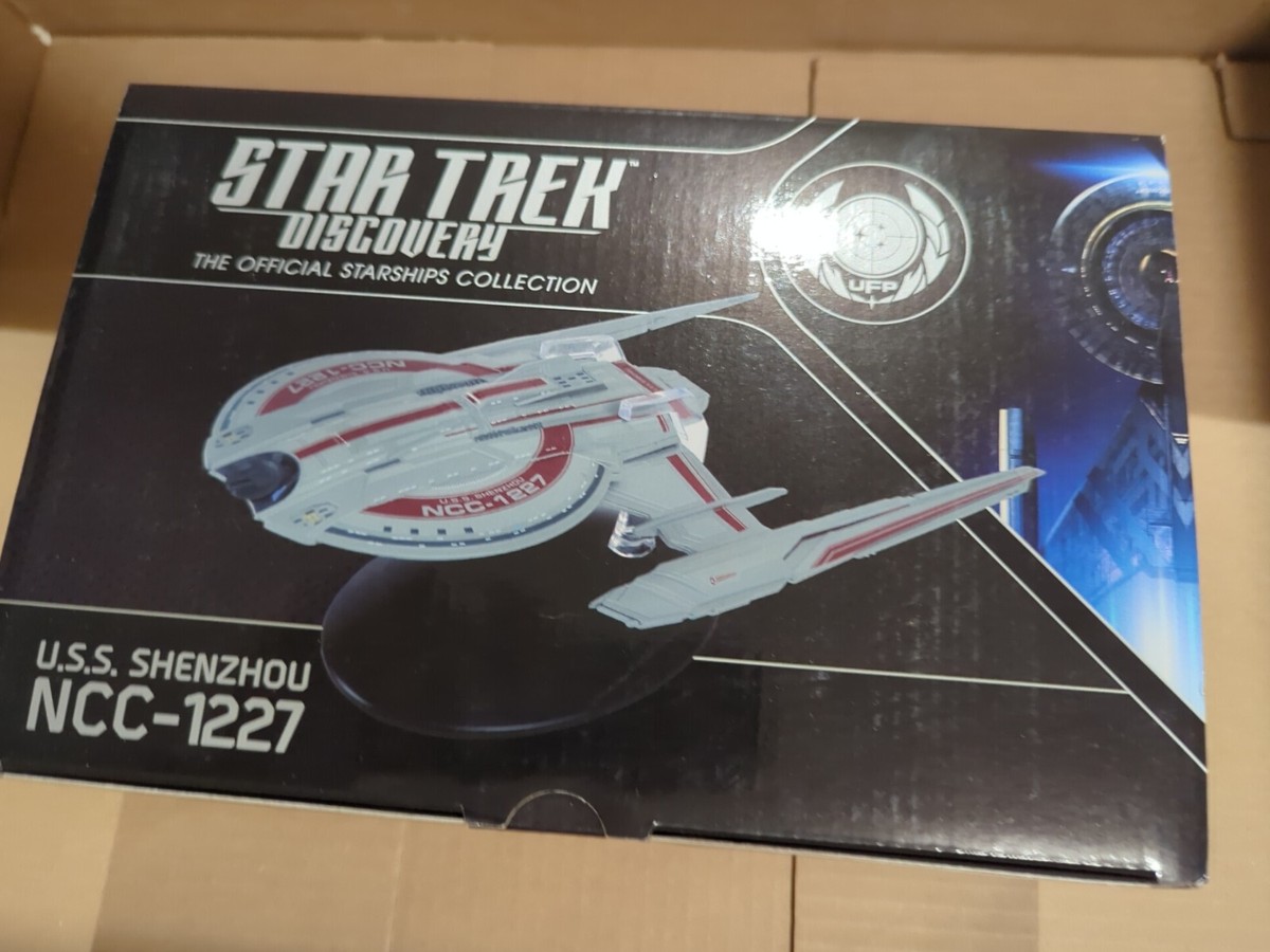 USS Shenzhou Ncc-1227 Star Trek Discovery Model by Eaglemoss for