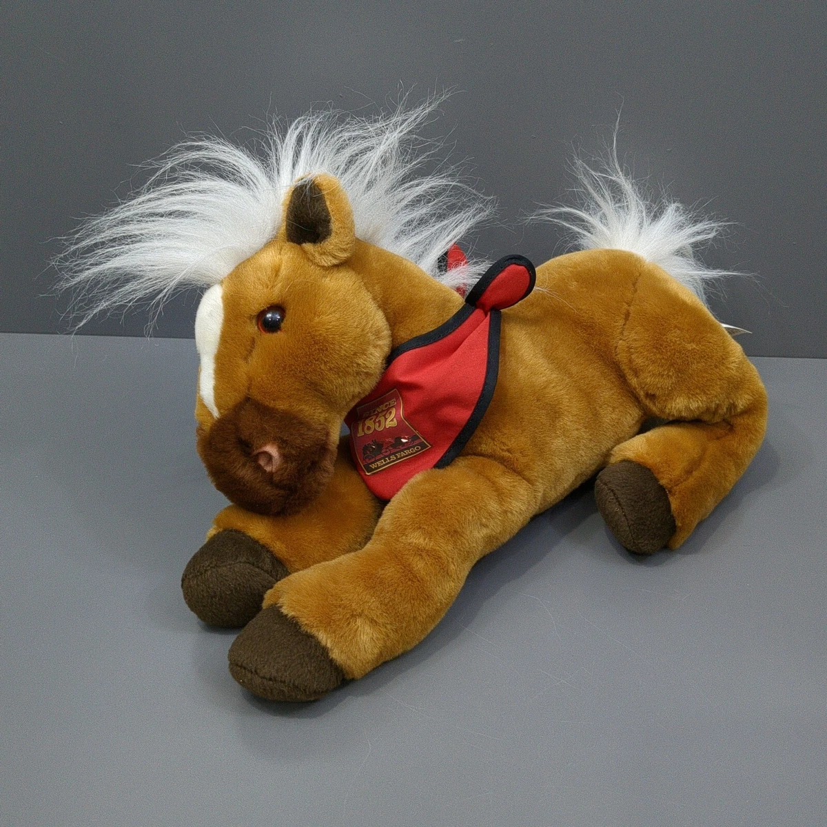 Wells Fargo Horse Plush Toys R Us Brown Stuffed Animal Legendary Palomino Pony