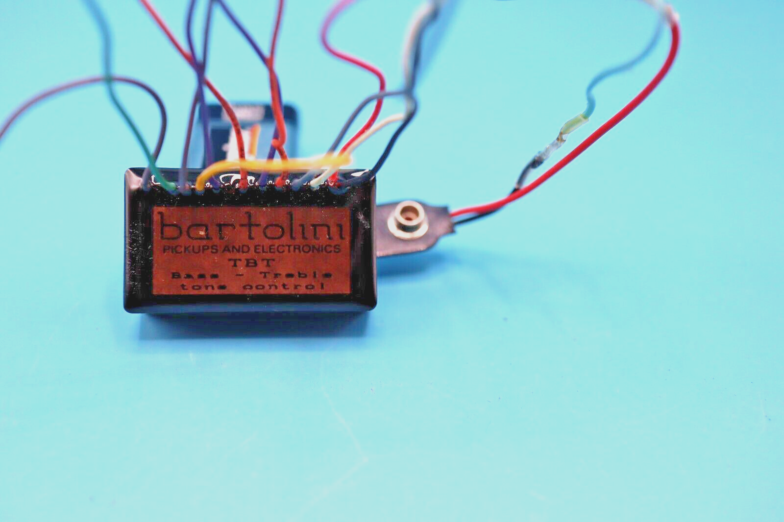 Vintage Bartolini TBT "Bass Treble Tone Control" Preamp w/ Wiring EQ