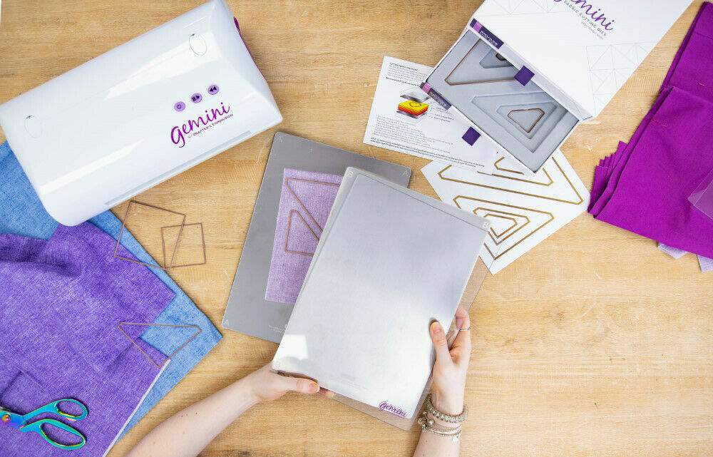 Crafters Companion Gemini & Gemini II FABRIC Cutting Plates 9.0" x 12