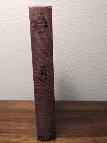 THE GIRL SCOUTS AT HOME by Katherine Keene Galt 1921 HC/DJ Girl Scouts Volume 1 - Picture 10 of 11