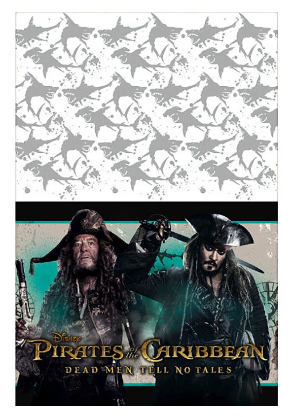 Disney Piratas del Caribe Funda de Mesa de Plástico Niños Cumpleaños Fiesta Suministros Foto 3 de 4