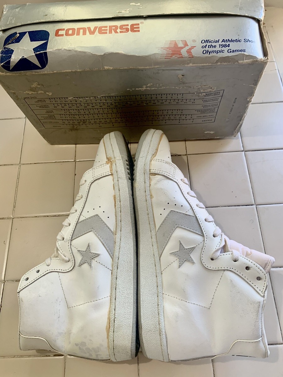 Vintage NOS 80's Converse One Star Persuader 1984 Men's 10 Pro Hi