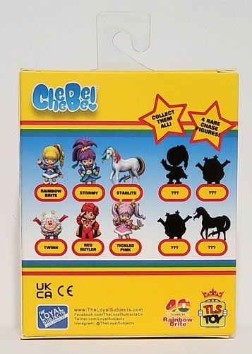 Minifigura CheeBee 3" STORMY Rainbow Brite 40 aniversario de TLS Toys - Imagen 2 de 2