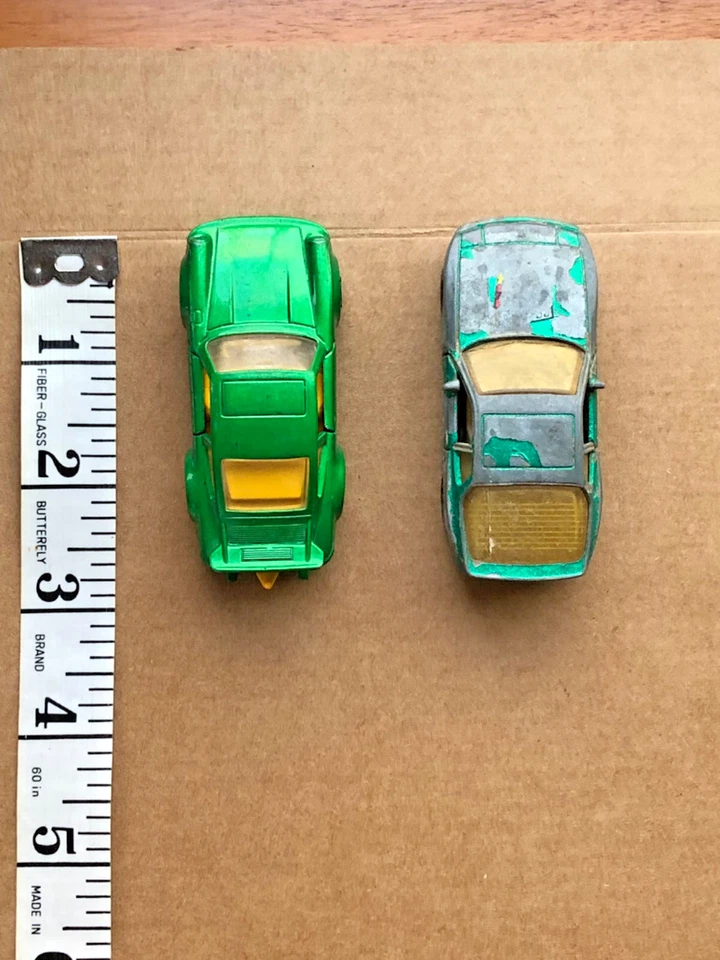 винтажный спичечный коробок No 3 Porsche Turbo Superfast 1978 - двери открыты +1987  - Изображение 2 из 4