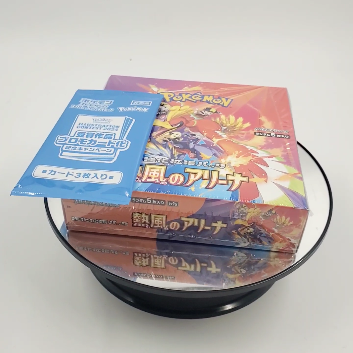 Pokemon Card Heat Wave Arena Booster Box sv9a & Promo Pack